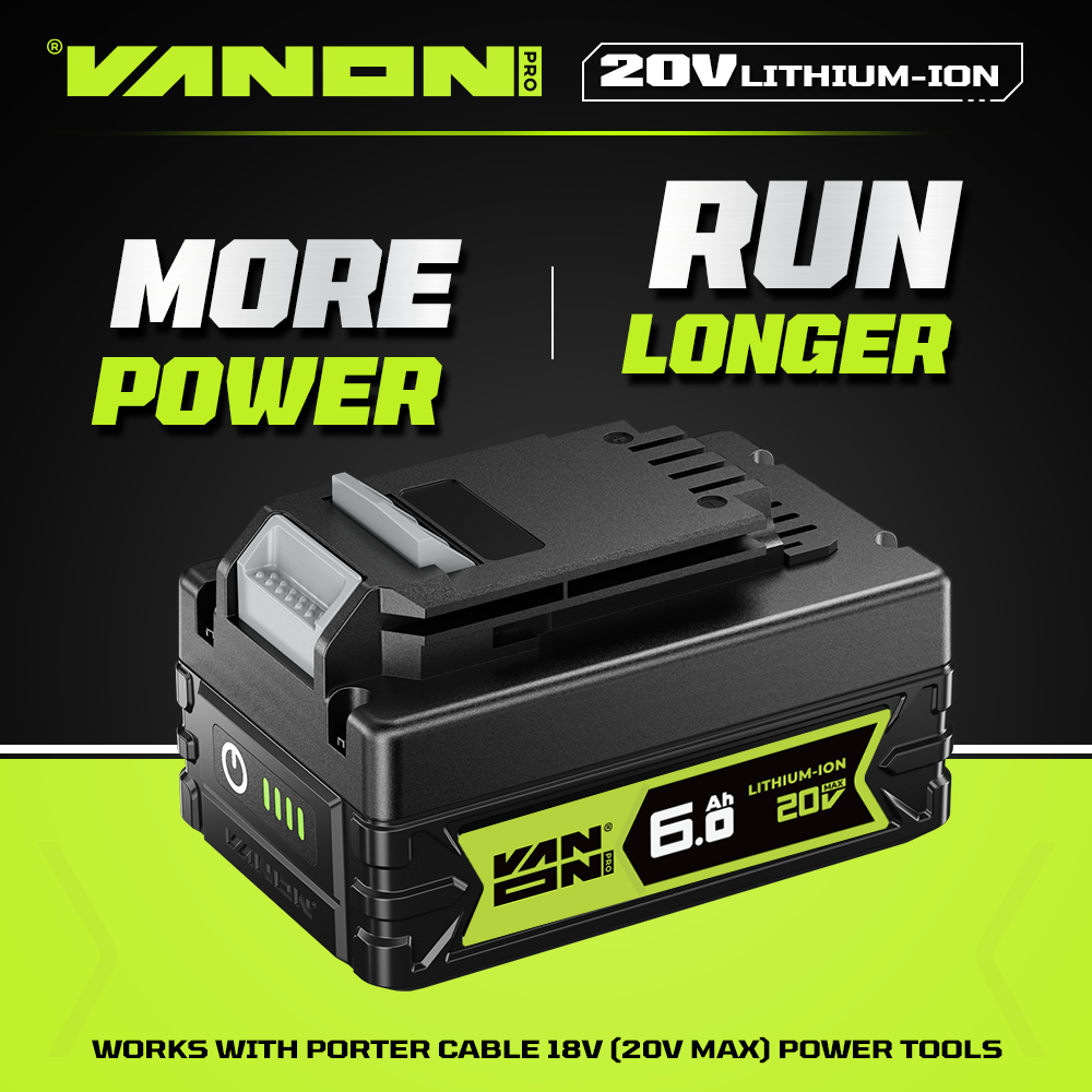 VANON Pro-series 20V Max PCC685L Replacement Battery 6.0Ah product view 5